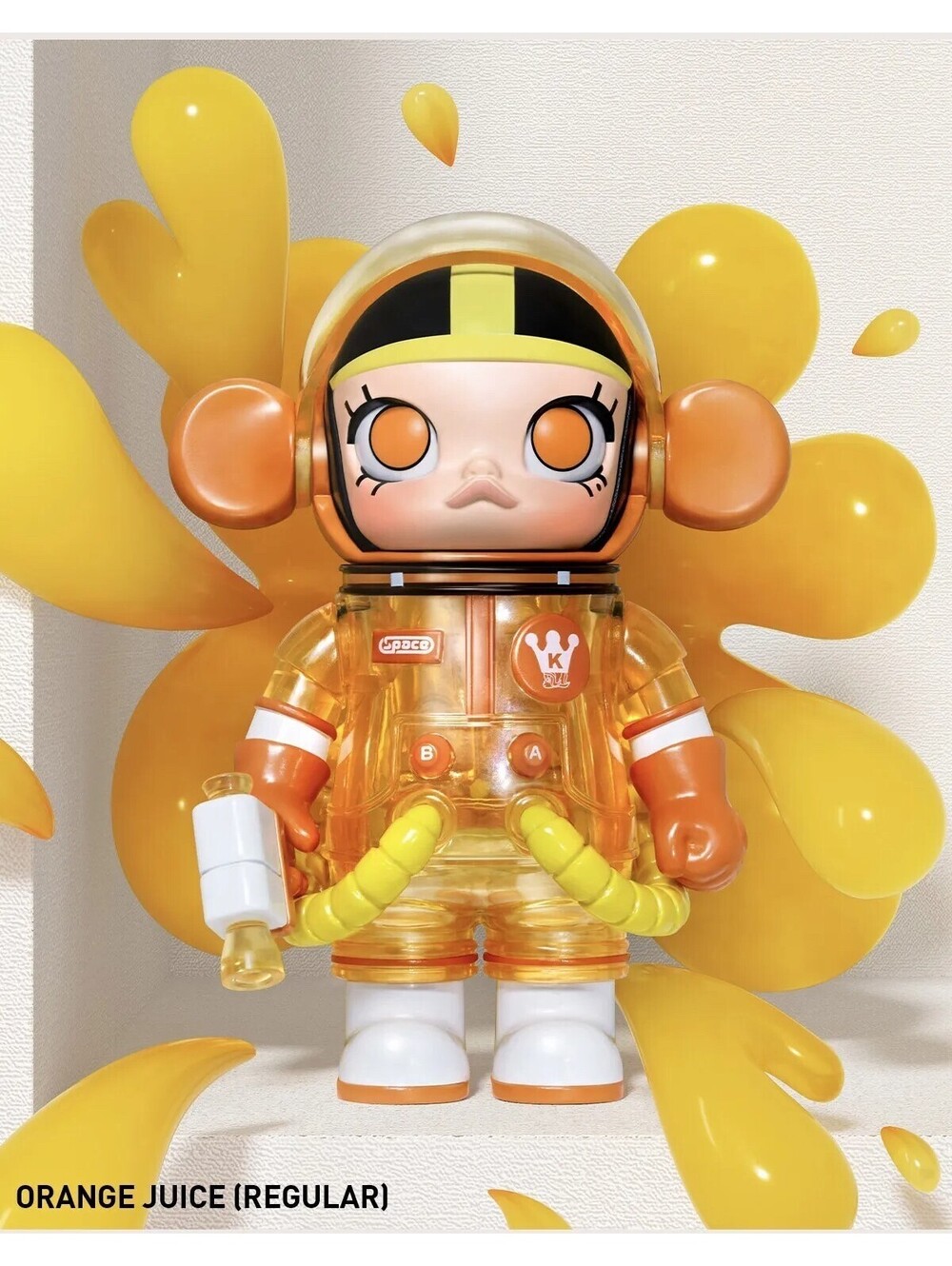POP MART Space Molly 100% Orange Juice Blind Box Confirmed - Orange Juice